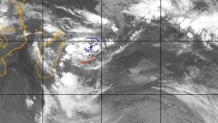 Deux systèmes dépressionnaires à côté de la Réunion 