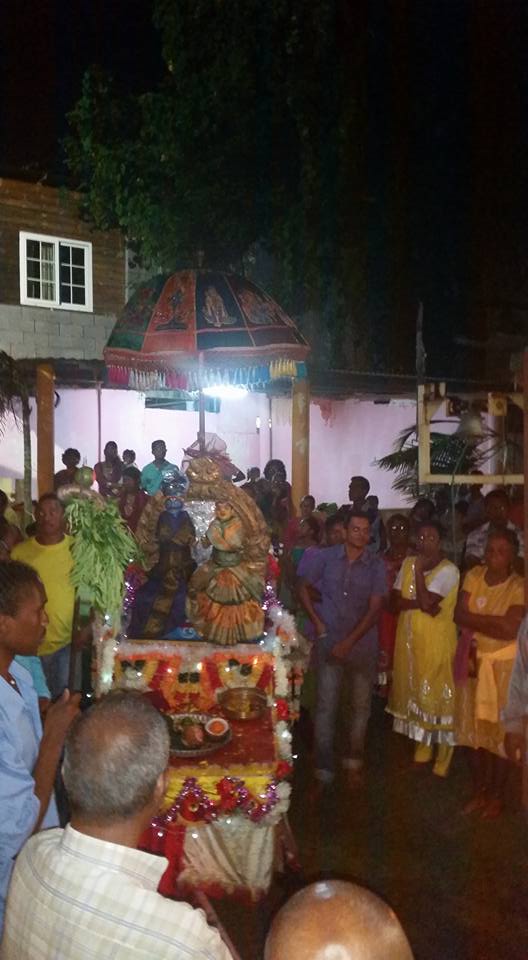 DÉBUT DES FESTIVITÉS POUR LA DÉESSE DRAUBADEE AMMEN À LA CHAPELLE MARMAILLE LE GOL 