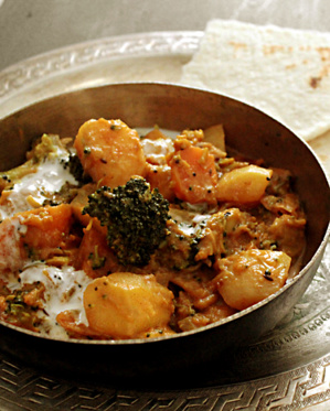 Recette végétarienne Mijoté de légumes lait de coco Recette végétarienne Mijoté de légumes lait de coco