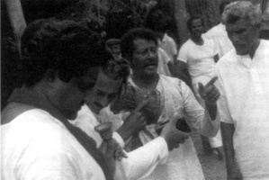 "Pousari et Woulkè, sanctuaire du Galion. Trinité. Martinique" "Pousari et Woulkè, sanctuaire du Galion. Trinité. Martinique"
