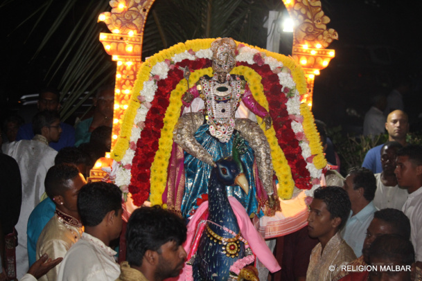 3ÈME OUTCHVAM SITTIRAÏ CAVADEE 2016 TEMPLE NARASSINGUA PEROUMAL