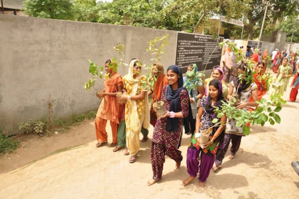 En Inde, une rivière polluée est sauvée des eaux par Eco Baba !