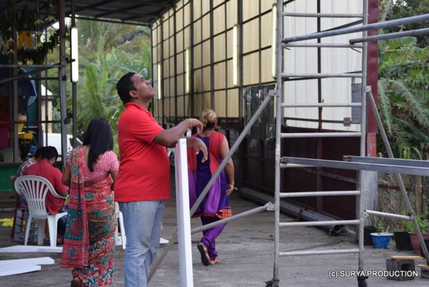 DÉBUT DES FESTIVITÉS POUR LA DÉESSE MARIAMMAN AU TEMPLE SIVA SOUPRAMANIEN DE ST-BENOIT