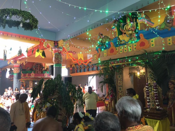 FÊTE MARIAMMAN 2016 AU TEMPLE SIVA SOUPRAMANIEN DE ST-BENOIT 