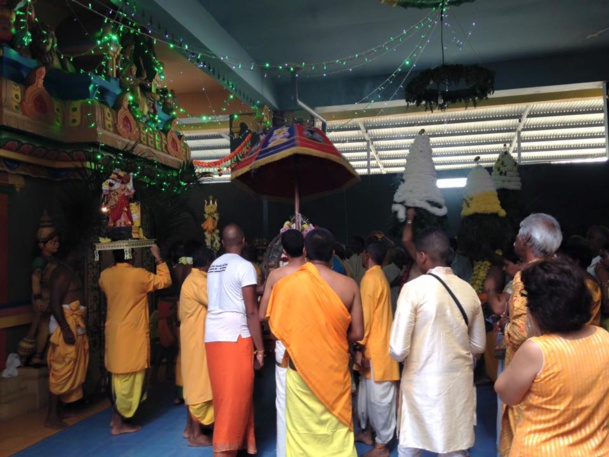 FÊTE MARIAMMAN 2016 AU TEMPLE SIVA SOUPRAMANIEN DE ST-BENOIT 