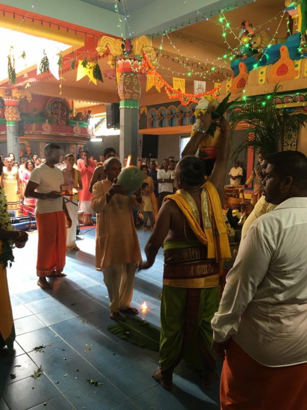 FÊTE MARIAMMAN 2016 AU TEMPLE SIVA SOUPRAMANIEN DE ST-BENOIT 