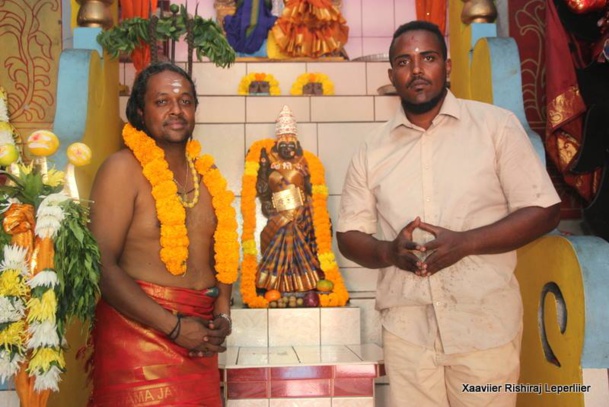 FÊTE MARIAMMAN 2016 À LA CHAPELLE MARMAILLE LE GOL DE SAINT-LOUIS
