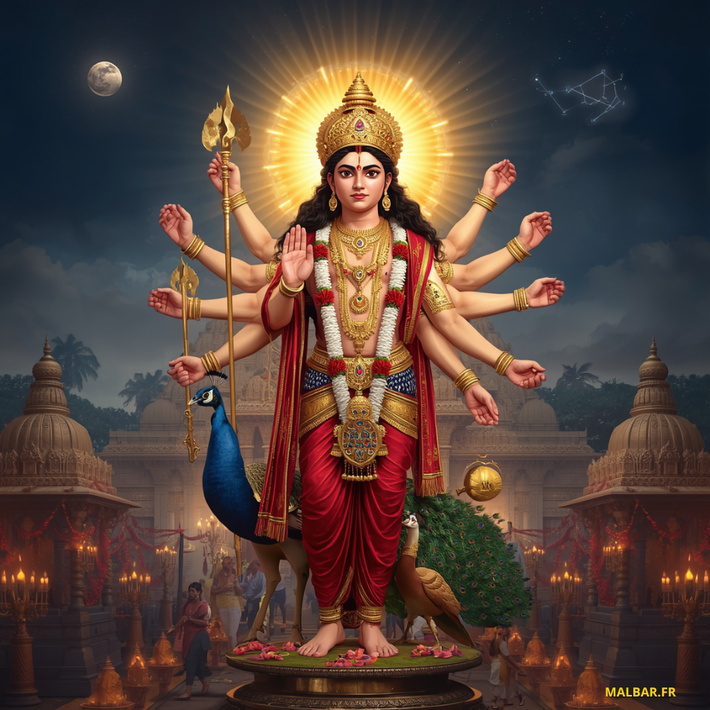 VAIKASI VISAKAM : LA CÉLÉBRATION DE LA DIVINITÉ SUPRÊME DU SEIGNEUR MURUGA