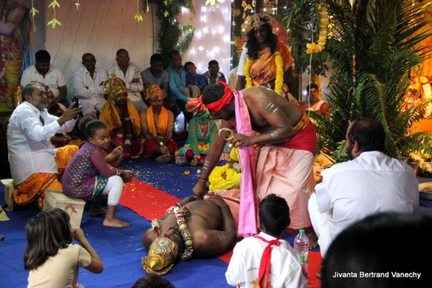 MARIAGE 'BONDIEU' 2016 AU TEMPLE MARYEN PEROUMAL