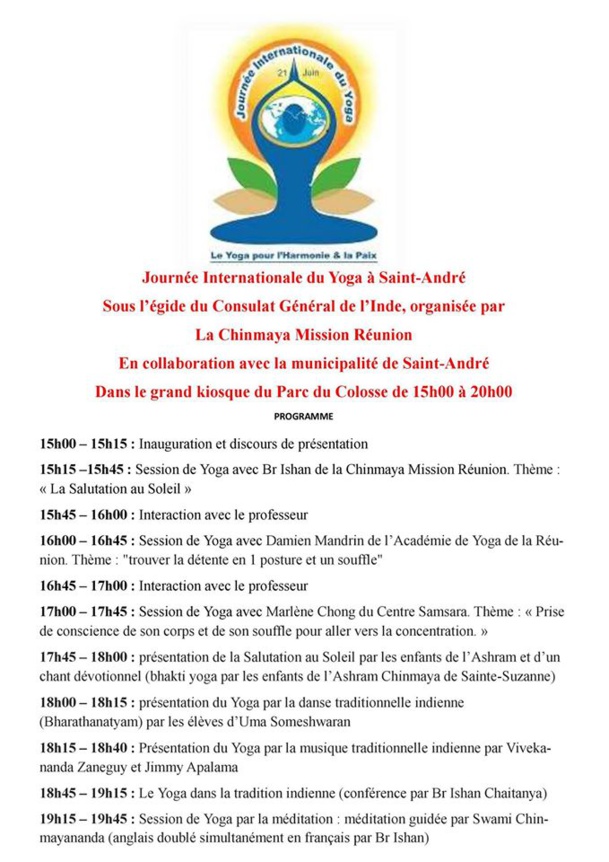 Journée Mondiale du yoga