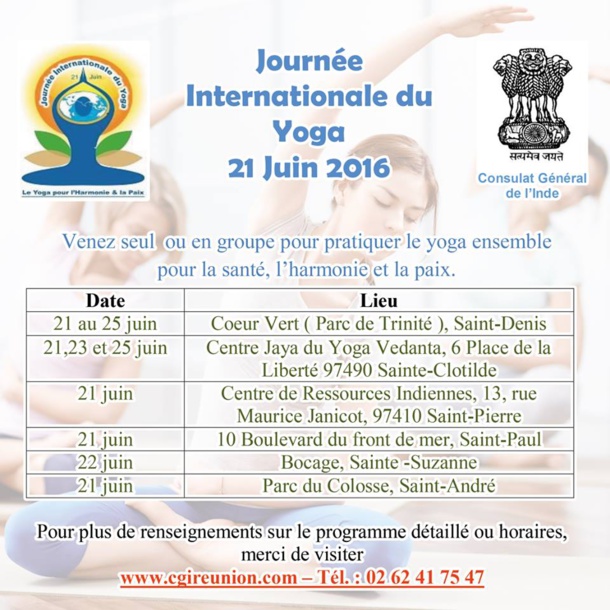 Journée Mondiale du yoga