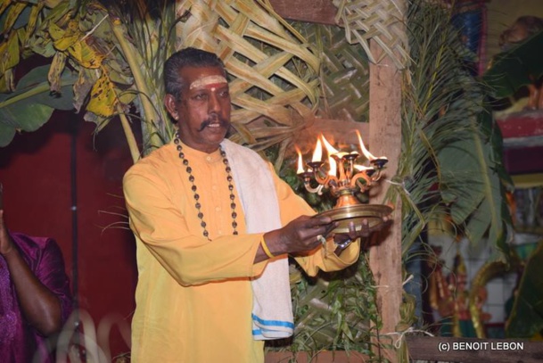 5ÈME JOUR DE FÊTE KÂLI AU TEMPLE DE TAMATAVE (BABALATCHIMY)