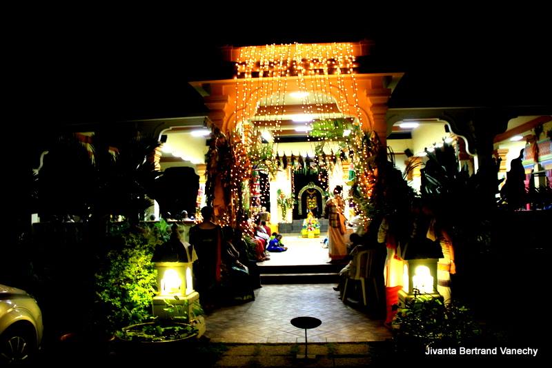 4ÈME OUTCHVAM DE LA MAHA SIVARATRI 2017 À L'ASHRAM DU PORT