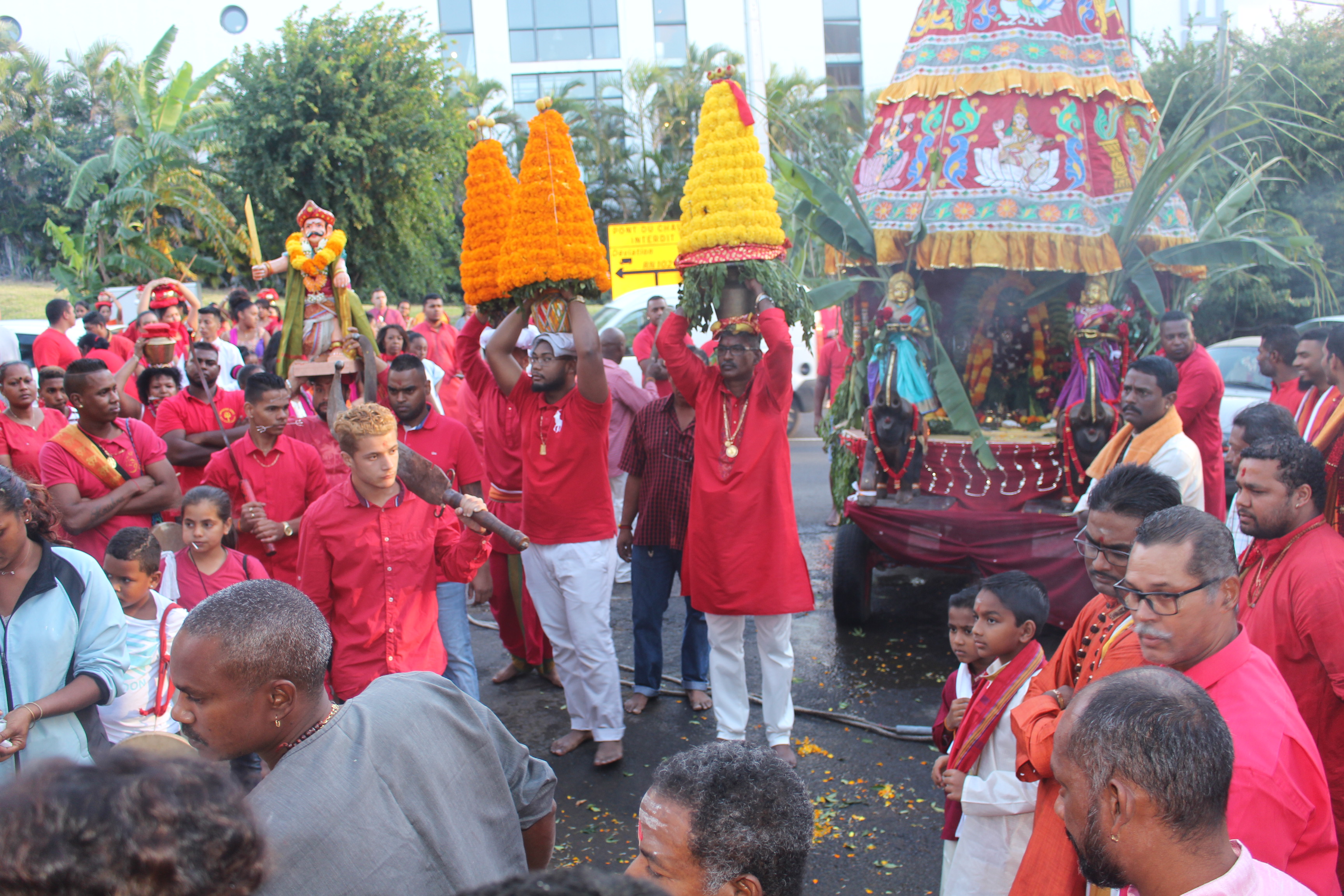 FÊTE KÂLI 2017 AU TEMPLE PANDIALE PRIMAT DE ST-DENIS