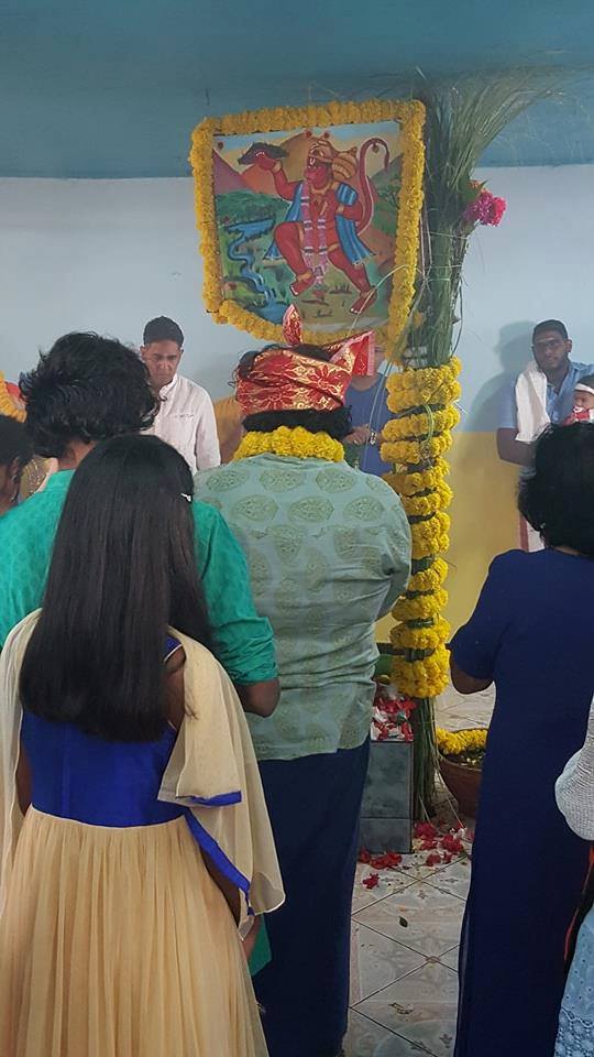 CODY ETTRAM GÔVINDEN AU TEMPLE MAHA VISHNU DE L'ETANG CAMBUSTON 