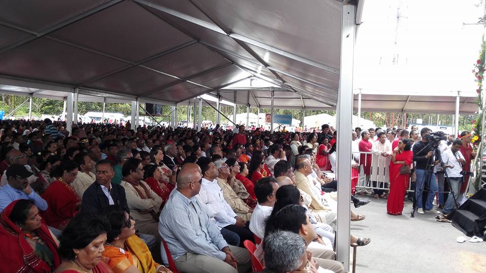 Grand-Bassin: la déesse Durga dans toute sa splendeur