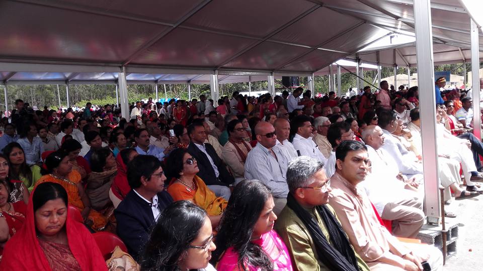 Grand-Bassin: la déesse Durga dans toute sa splendeur