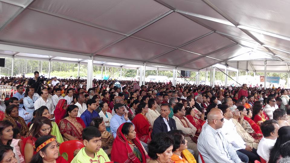 Grand-Bassin: la déesse Durga dans toute sa splendeur
