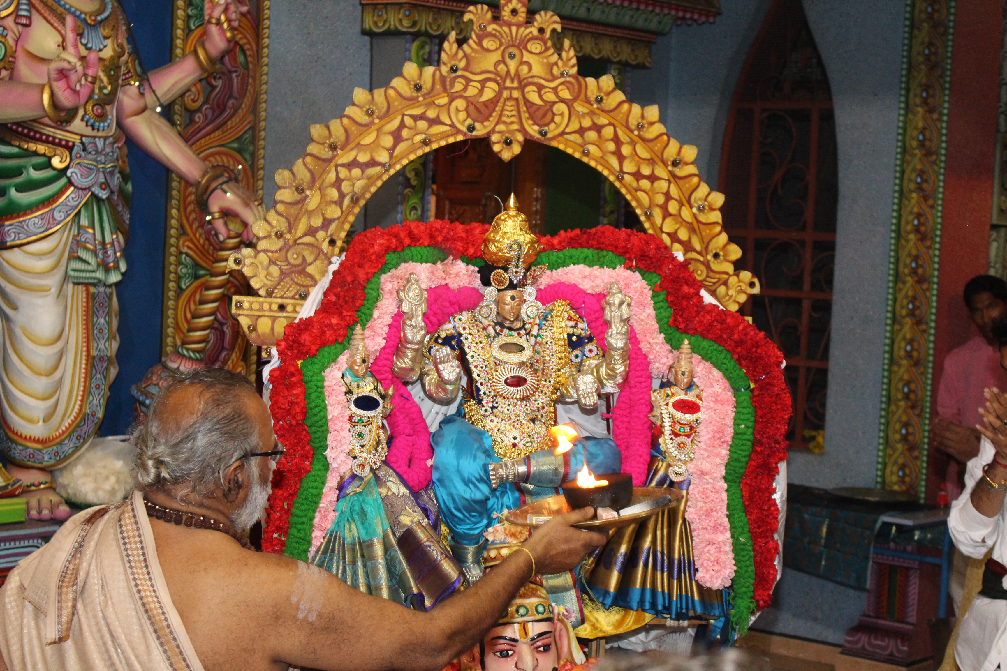 3ÈME FÊTE GÔVINDEN AU TEMPLE NARASSINGUA PEROUMAL À SAINT-PIERRE