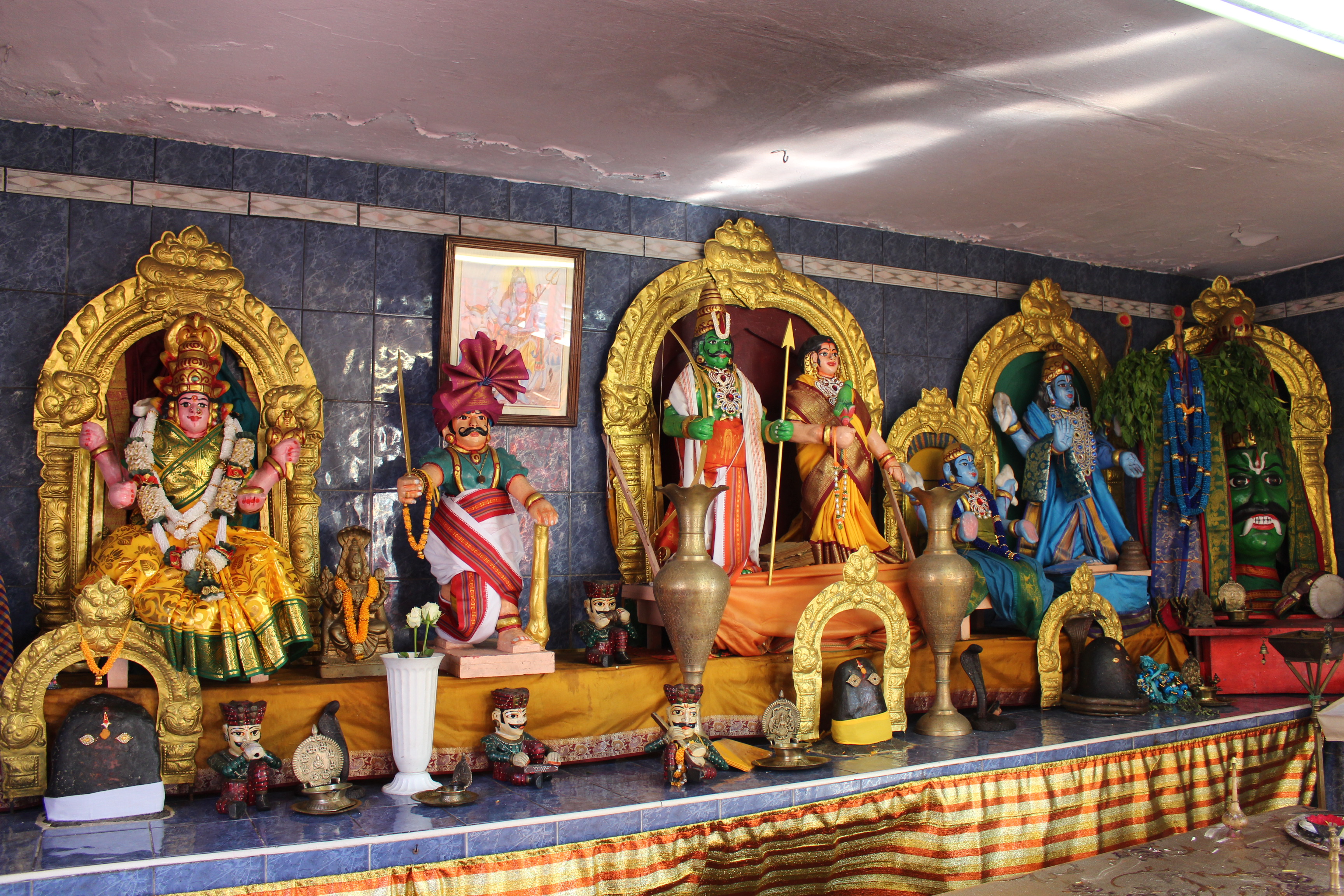 FÊTE KÂLI 2018 AU TEMPLE PANDIALE PRIMAT DE SAINT-DENIS 