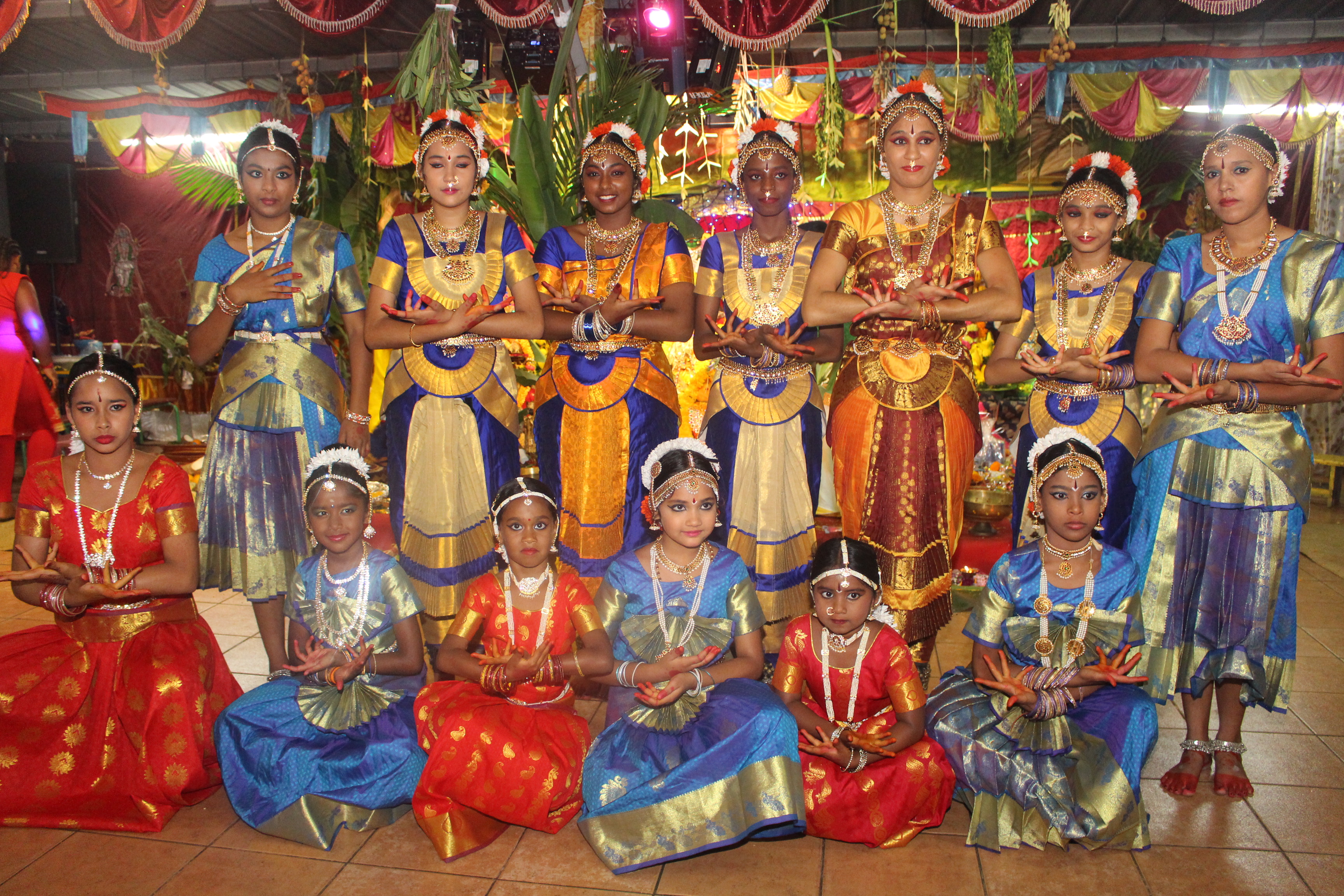 MARIAGE BONDIEU 2018 AU TEMPLE PANDIALE PRIMAT DE SAINT-DENIS 