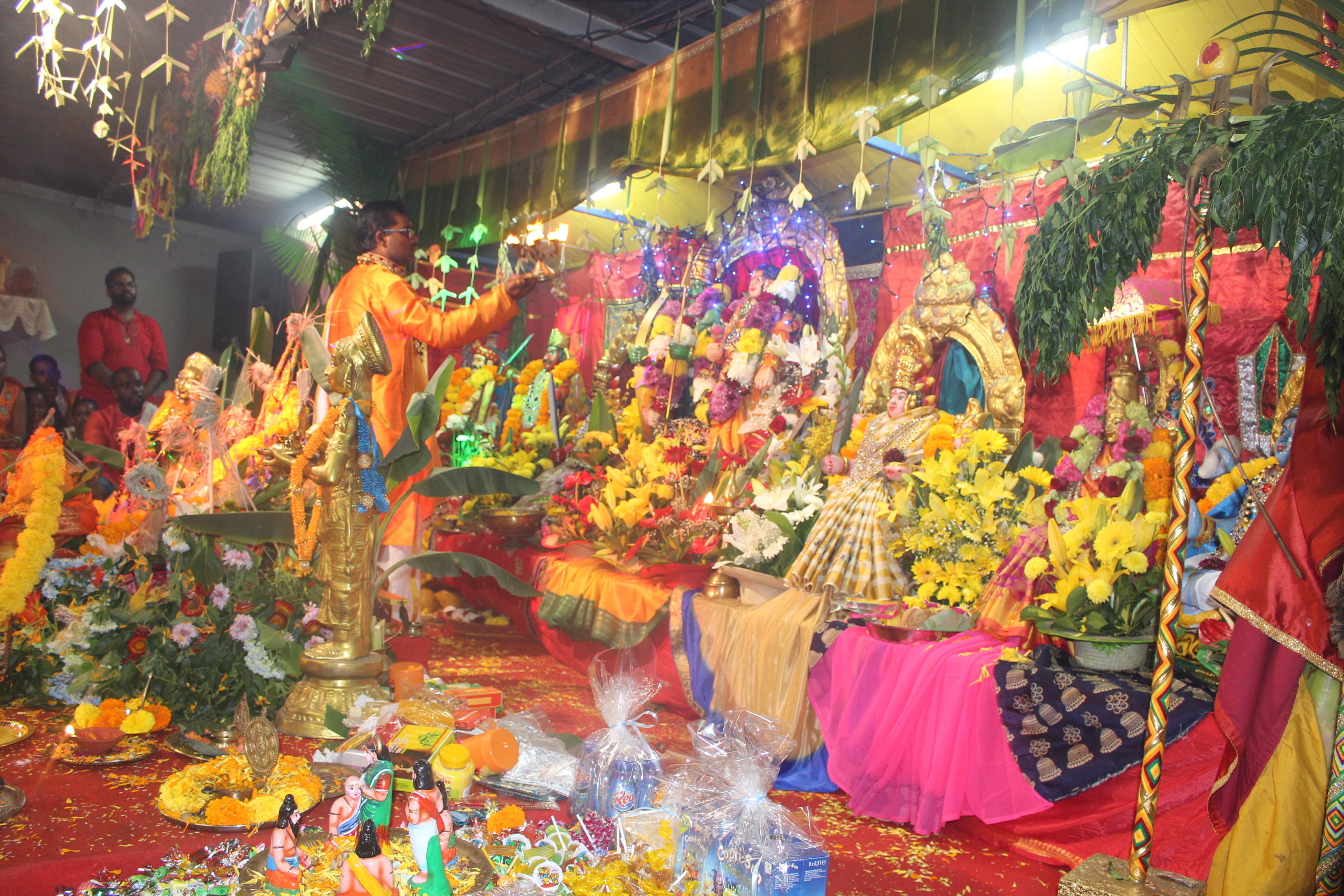 MARIAGE BONDIEU 2018 AU TEMPLE PANDIALE PRIMAT DE SAINT-DENIS 