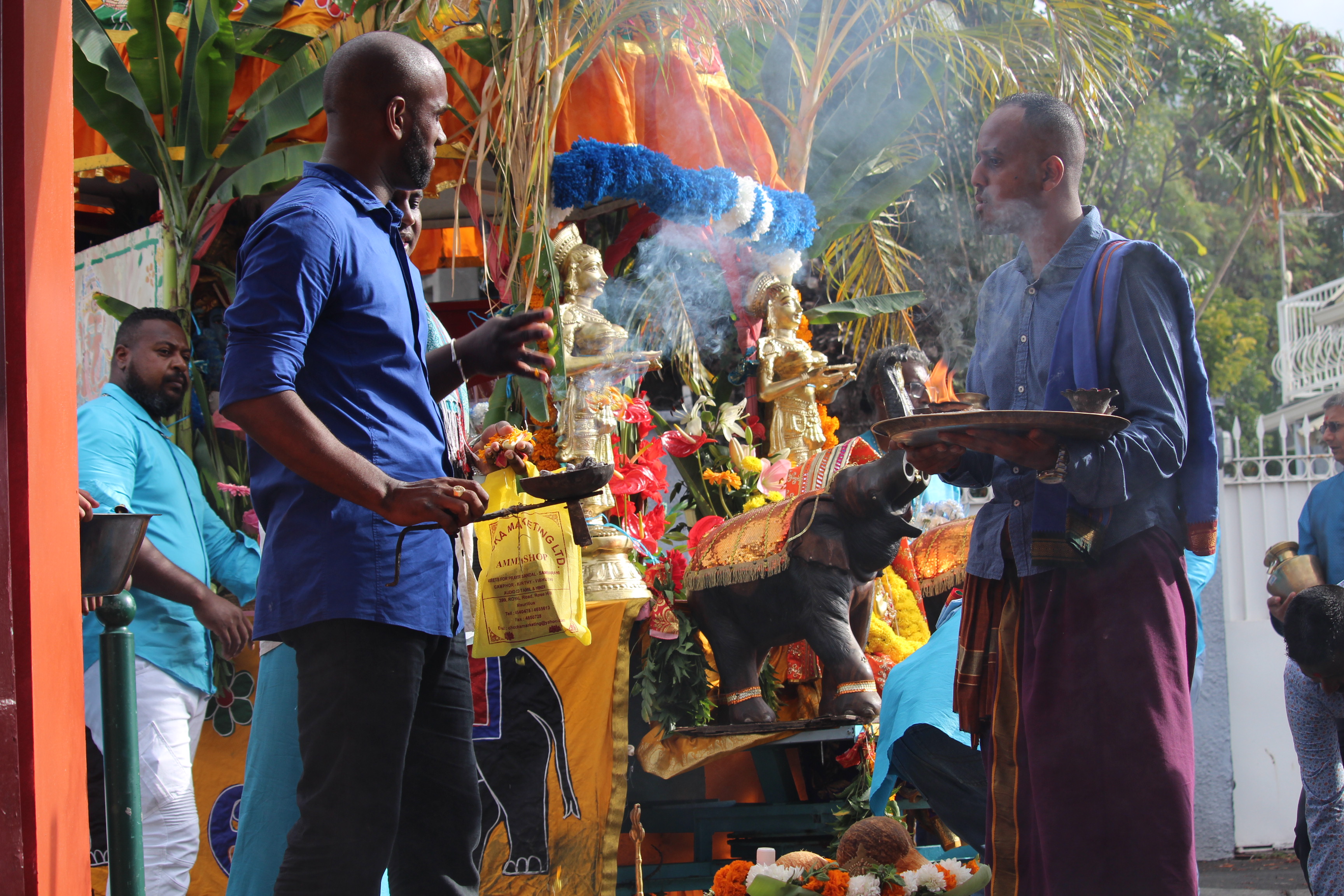FÊTE GÔVINDEN AU TEMPLE PANDIALE PRIMAT DE SAINT-DENIS 