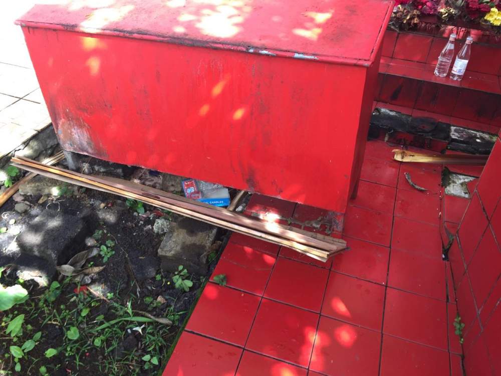 LE SAINT-EXPÉDIT DE SAINT-ANDRÉ VANDALISÉ  LE SAINT-EXPÉDIT DE SAINT-ANDRÉ VANDALISÉ