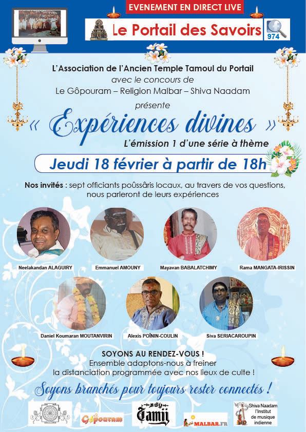LE PORTAIL DES SAVOIRS : UNE ÉMISSION EN DIRECT CE JEUDI SUR NOTRE PAGE FACEBOOK