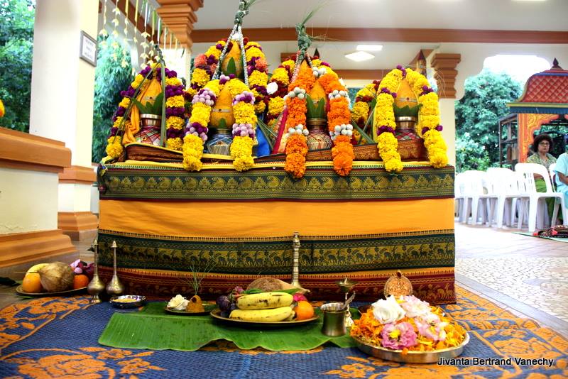 DÉBUT DE LA MÂHA SHIVARATRI À L'ASHRAM DU PORT
