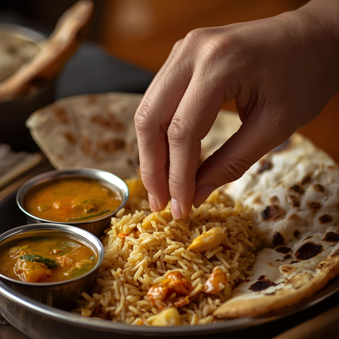 POURQUOI LES INDIENS MANGENT-ILS AVEC LES MAINS ?