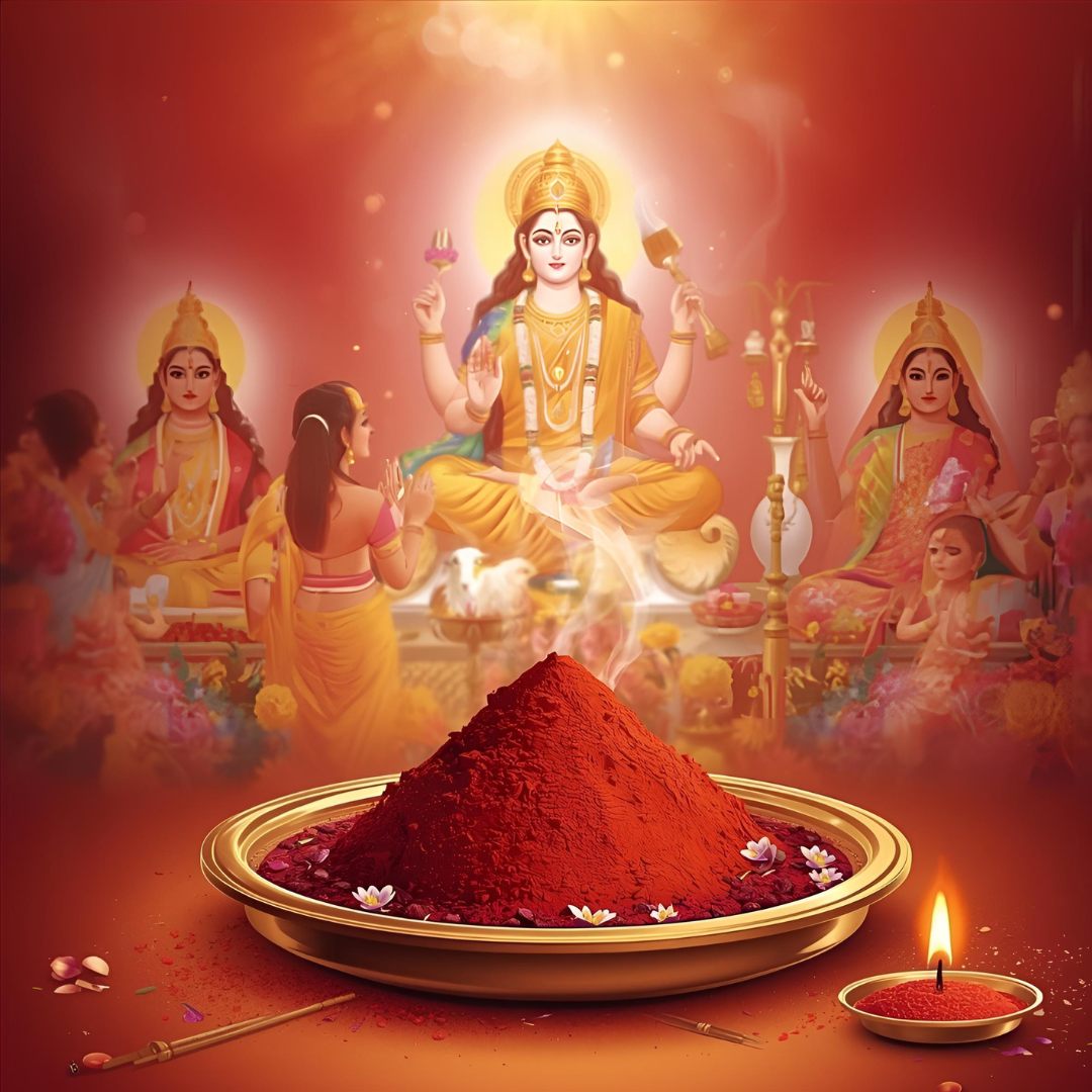 COMMENT UTILISER LA POUDRE DE KUNGUMAM DANS LES RITUELS ET TRADITIONS