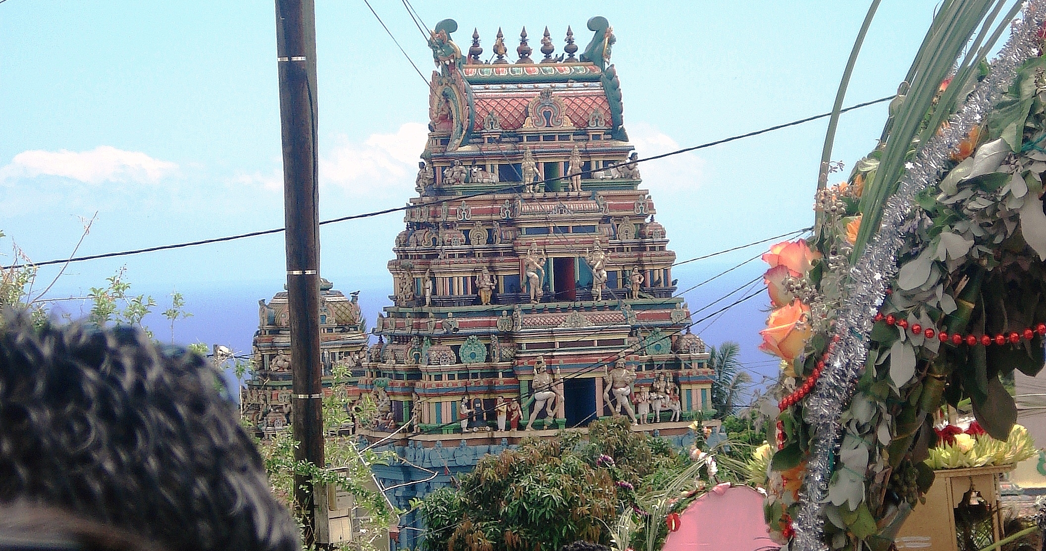 TEMPLE CHOKALINGAM MINATCHY AMEN À SAINT-GILLES LES HAUTS 