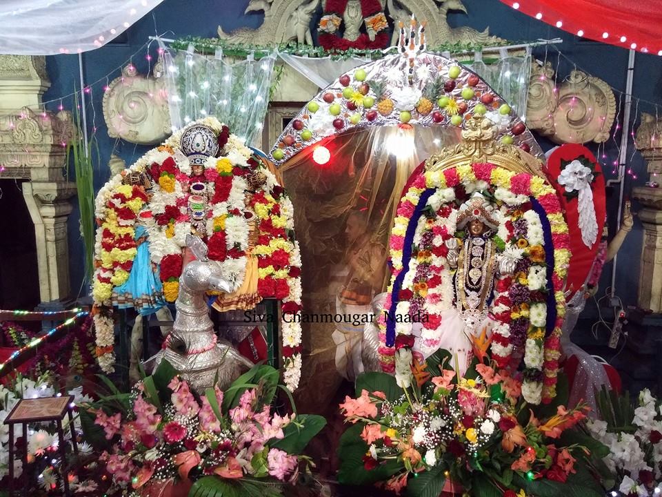 NOUVEL AN TAMOUL AU TEMPLE SIVA CHANMOUGA NAADA DE SAINT-LOUIS 