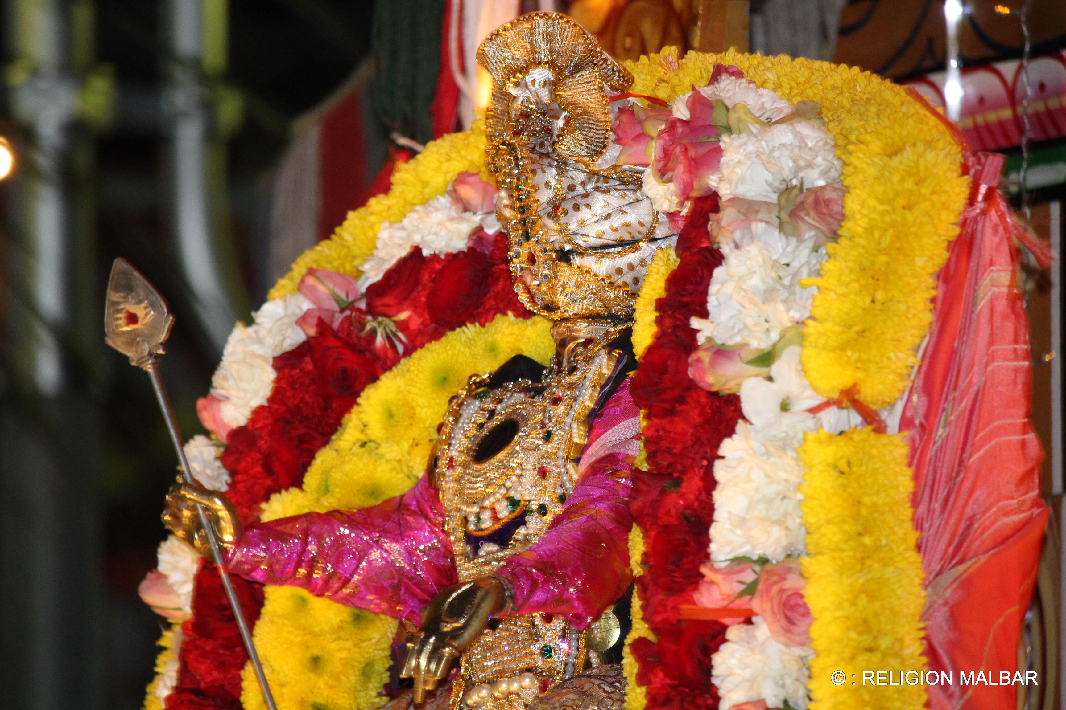 3ÈME OUTCHVAM SITTIRAÏ CAVADEE 2016 TEMPLE NARASSINGUA PEROUMAL