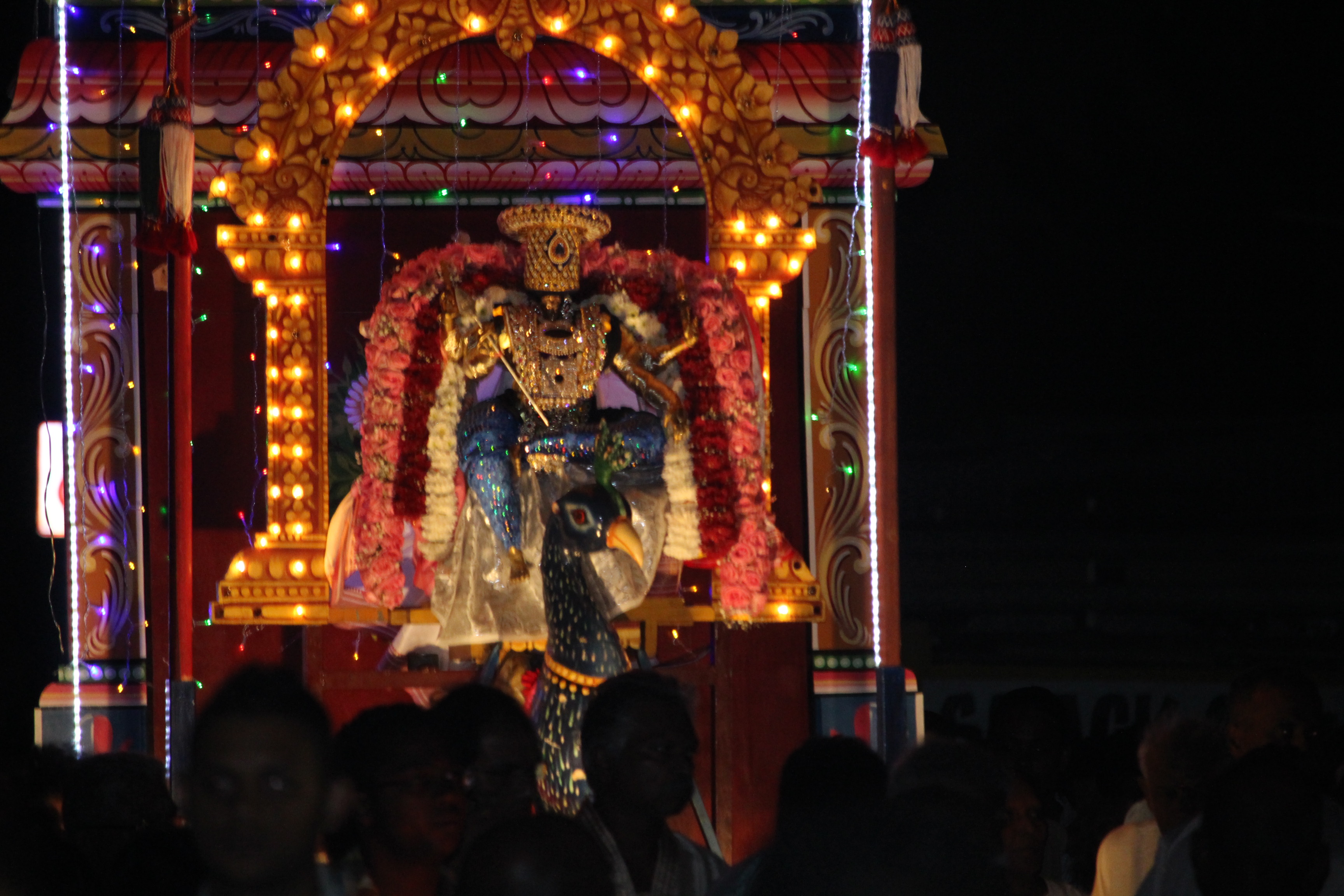 4ÈME OUTCHVAM SITTIRAÏ CAVADEE 2016 TEMPLE NARASSINGUA PEROUMAL