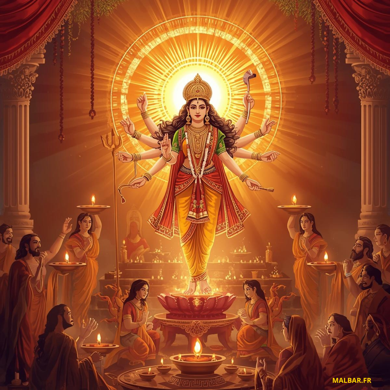 LA SIGNIFICATION DE NAVARATRI