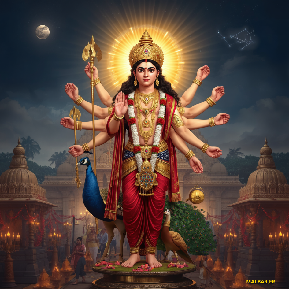 VAIKASI VISAKAM : LA CÉLÉBRATION DE LA DIVINITÉ SUPRÊME DU SEIGNEUR MURUGA