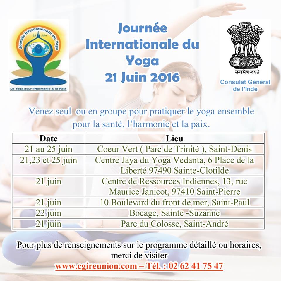 Journée Mondiale du yoga