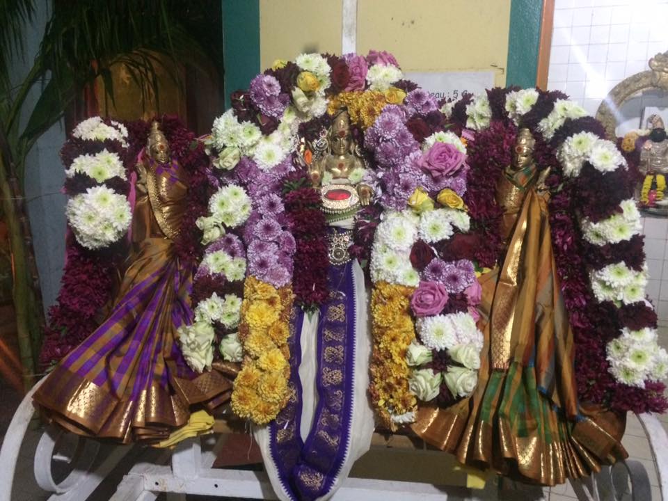 DÉBUT DU CAVADEE AU TEMPLE BALA MURUGA DE BASSE-TERRE