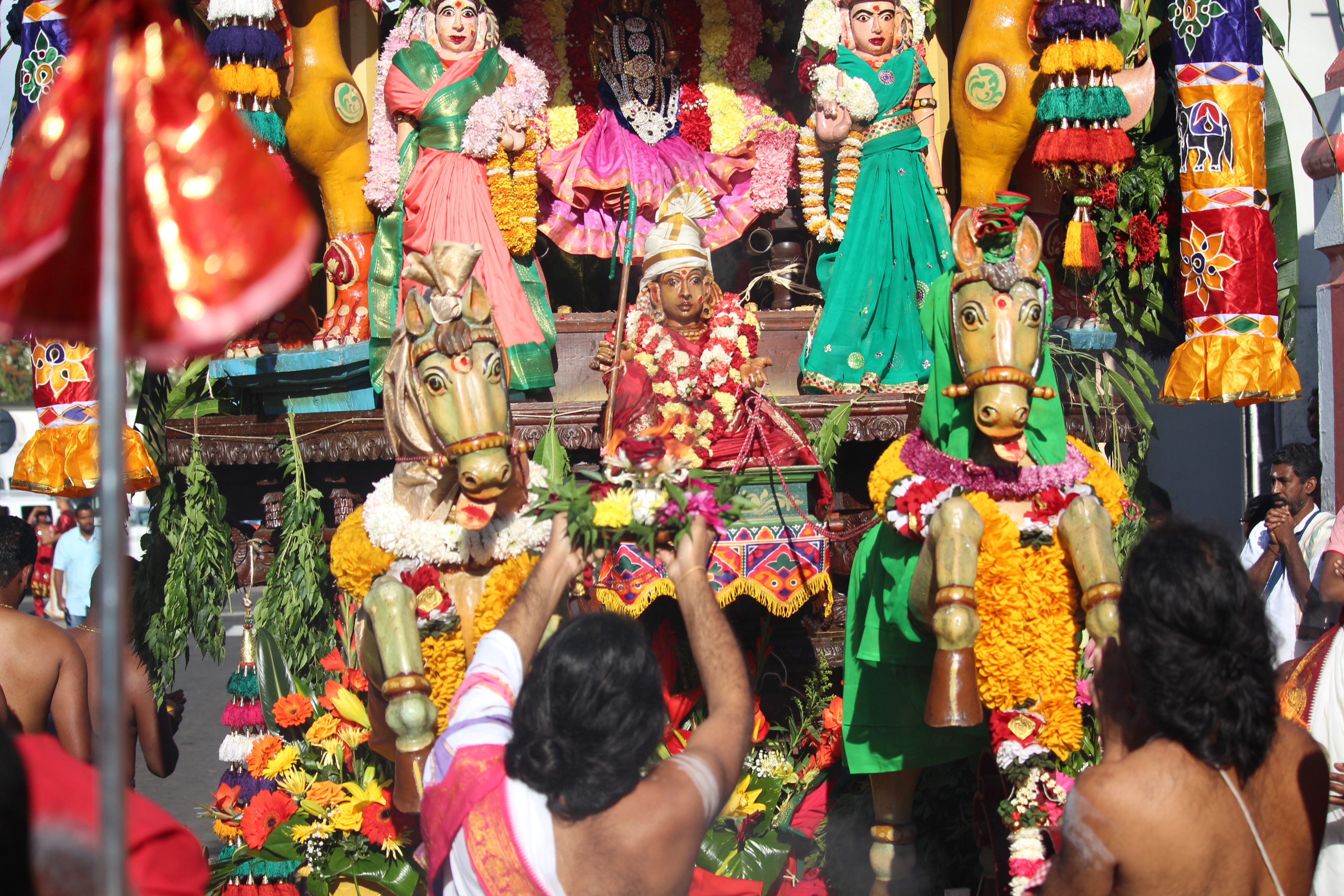 FÊTE KÂLI 2016 AU TEMPLE SIVA CHANMOUGA NAADA DE SAINT-LOUIS 