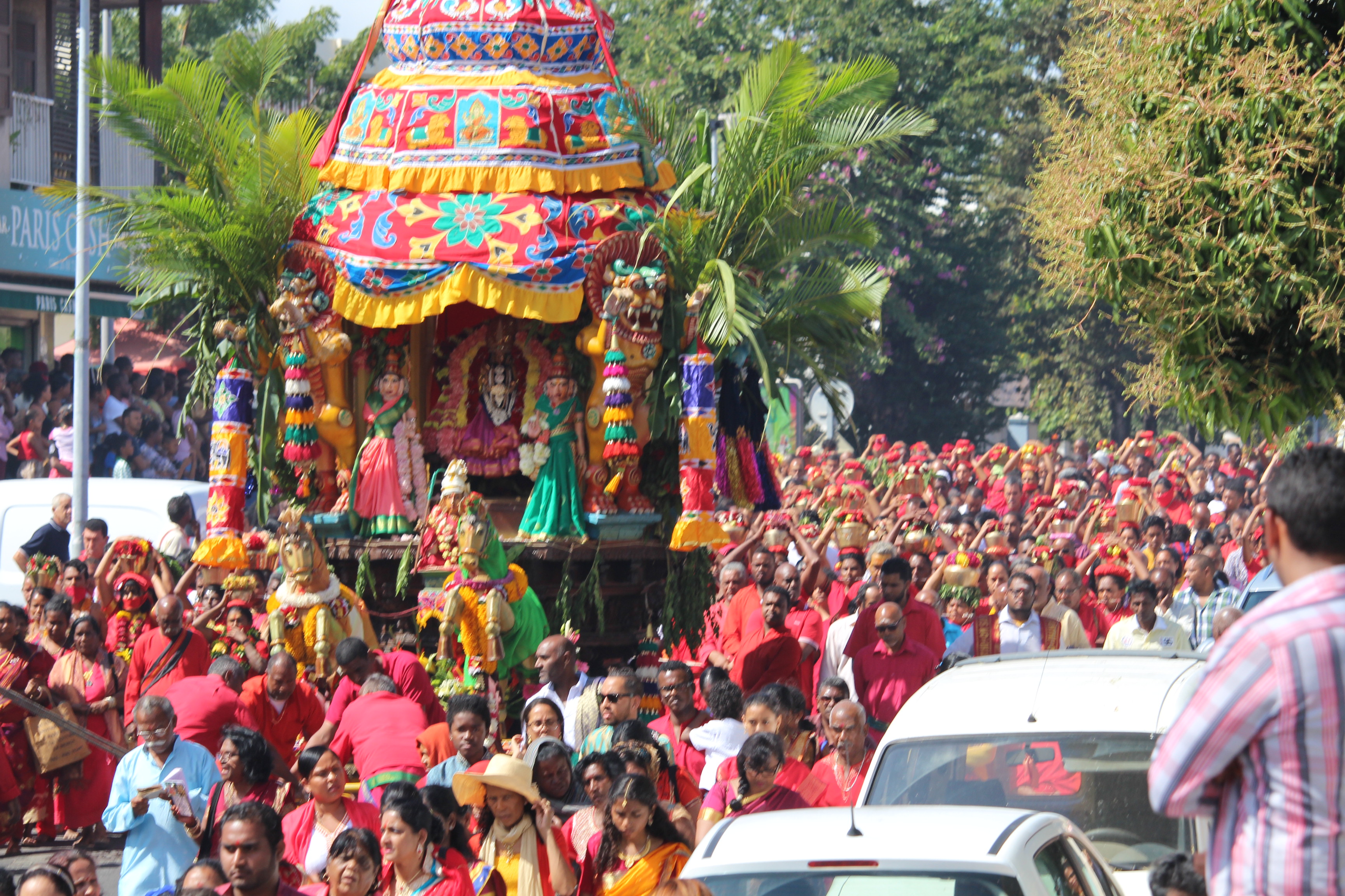 FÊTE KÂLI 2016 AU TEMPLE SIVA CHANMOUGA NAADA DE SAINT-LOUIS 