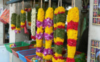 FLEURS OFFERTES AUX DIEUX ET DÉESSES DANS LA POOJA