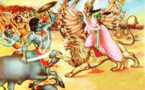 COMMENT ET POURQUOI LA DÉESSE DURGA A-T-ELLE TUÉ MAHISHASURA ?