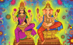 POURQUOI LAKSHMI &amp; GANESH SONT ADORÉ ENSEMBLE ?