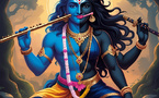 KRISHNA ET KALI