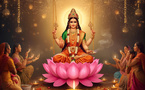 POURQUOI LA DÉESSE LAKSHMI EST-ELLE HONORÉE DURANT DIWALI