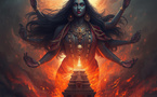 NAISSANCE DE LA DÉESSE KALI