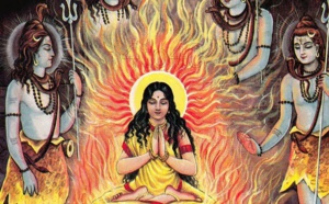 L'HISTOIRE D'AMOUR DE DHAKSHAYANI ENVERS SHIVA 