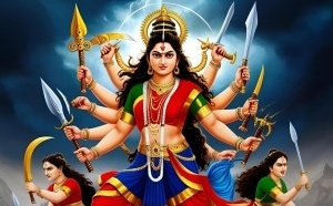 MANTRA NAVAKSHARI DÉDIÉ À LA DÉESSE DURGA
